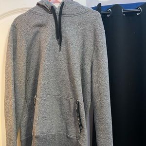 Grey Hollister Hoodie - Size Medium